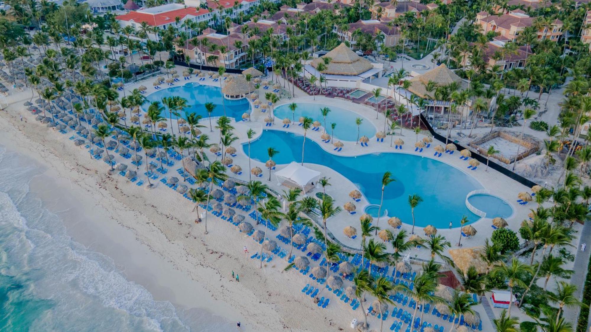 Bahia Principe Grand Bavaro Punta Cana Eksteriør bilde Aerial view of the resort