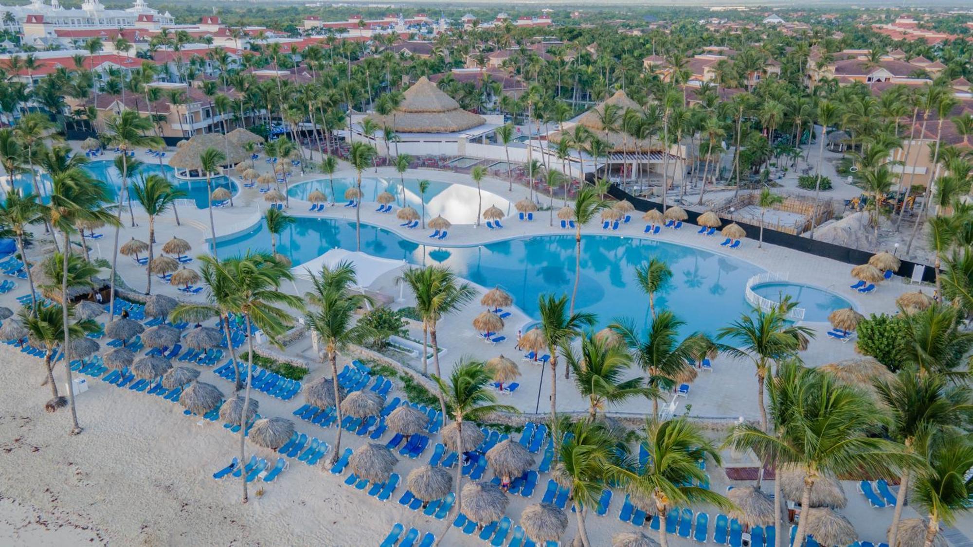 Bahia Principe Grand Bavaro Punta Cana Eksteriør bilde Aerial view of the resort
